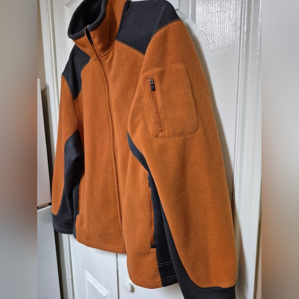 Tek Gear Orange and Black Performance Jacket - Picture 2 of 7